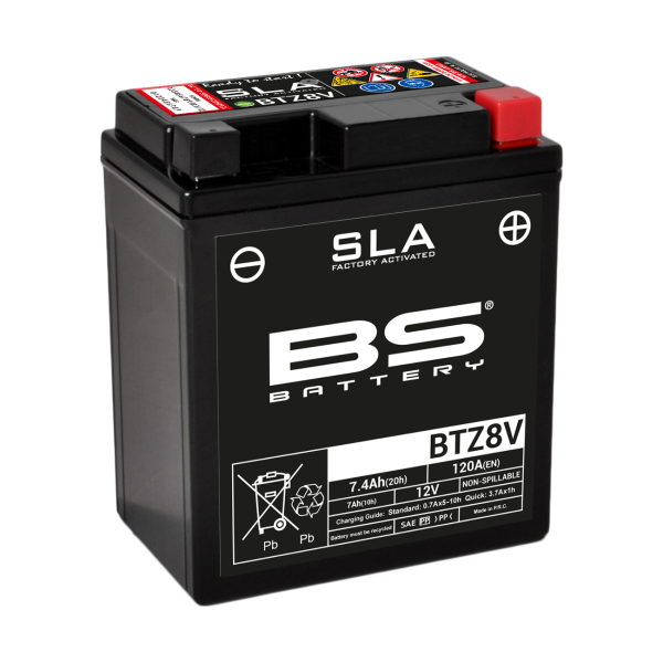 BS SLA Batterie BTZ8V wartungsfrei SS (super sealed)
