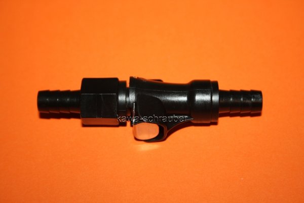 Schnellkupplung Benzin 8mm schwarz