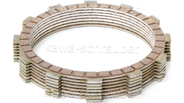 5+2 Reiblamellen Kupplung 121/139/150/3,25