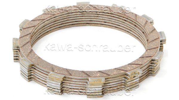 5+2 Reiblamellen Kupplung 112,5/132/144/2,8