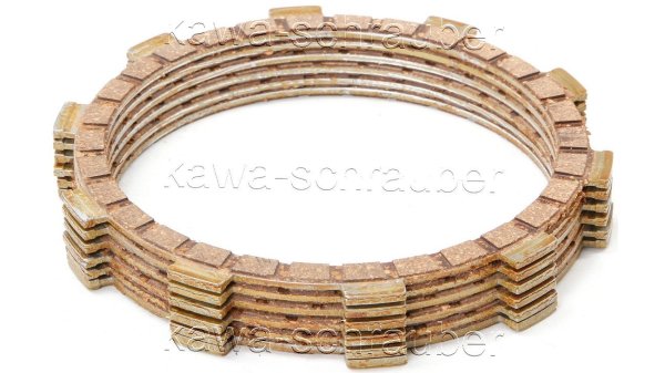 6 Reiblamellen Kupplung 107/122/134/3,0