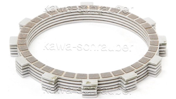 5 Reiblamellen Kupplung 116/134/148/3,0