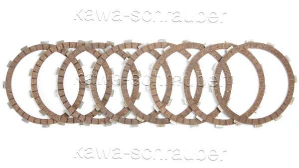 8 Reiblamellen Kupplung 129/151/161/3,7