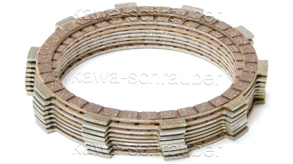 Reiblamellen Kupplung Honda NTV650 Revere Typ RC33