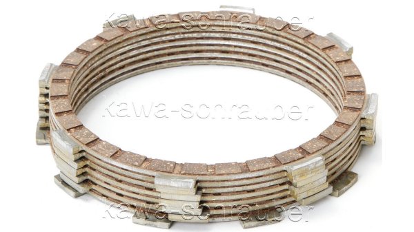 6+1 Reiblamellen Kupplung 121/139/150/3,3