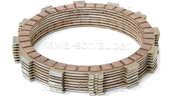 Reiblamellen Kupplung Kawasaki KX250 Bj. 1987-1991