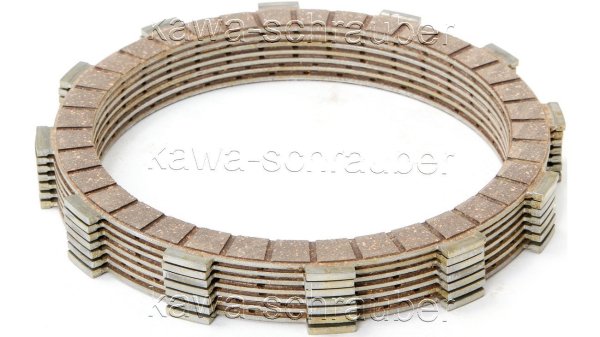 Reiblamellen Kupplung Kawasaki ZR-7 ZR7 Typ ZR750F Bj. 1999-2004