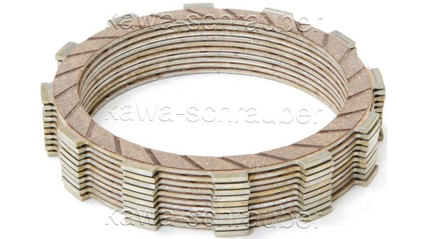 Reiblamellen Kupplung Kawasaki ZX-9R Ninja ZX9R Bj. 1998-2004