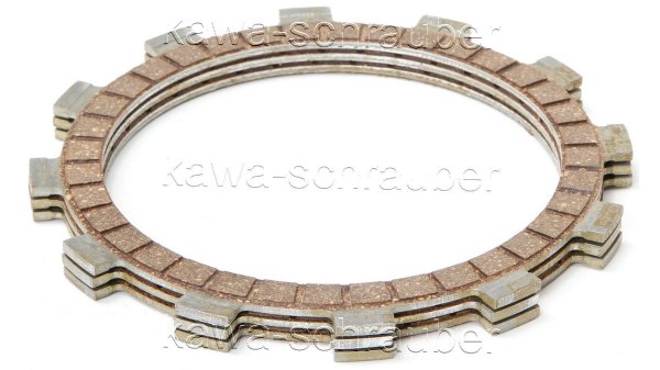 Reiblamellen Kupplung Suzuki TS50 Bj. 1979-1981 (3 Lamellen)