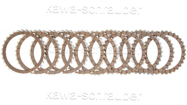 Reiblamellen Kupplung Suzuki GSX-R 1100 GSXR1100 Typ GV74CD Bj. 1986-1988