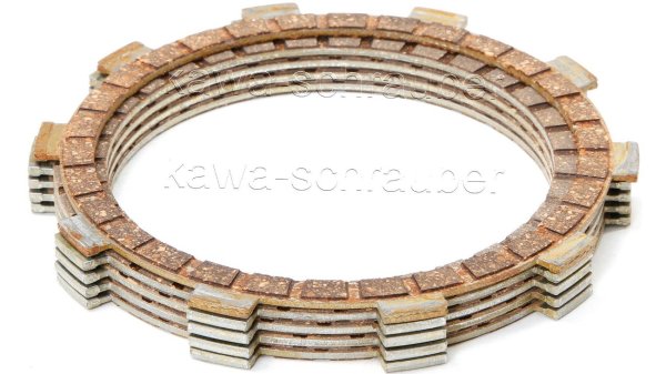 Reiblamellen Kupplung Yamaha WR125R / WR125X Typ DE07