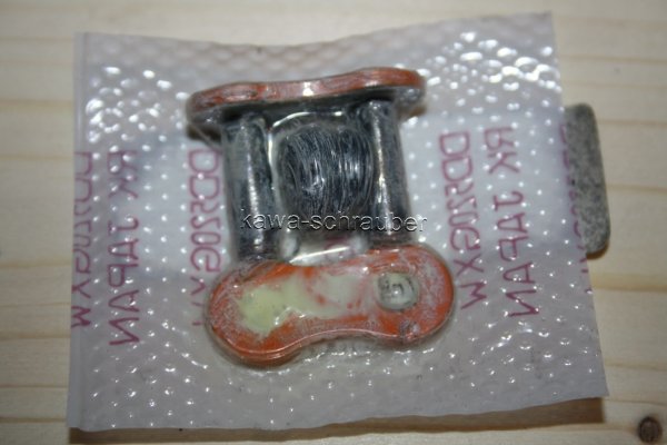 RK DD520GXW Hohlnietschloß Nietschloß Hohlniete orange