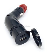 USB10 Lader 10-26V Doppeldose USB 3,6A USB-A USB-C