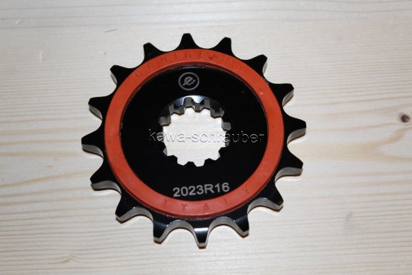 Ritzel vorne gummiert (Ognibene) 16 Zähne Kawasaki Zephyr 1100 (Standard Übersetzung)