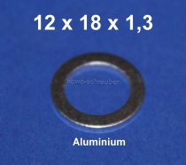 Dichtring Dichtung Aluminium Dresselhaus DIN7603 12x18