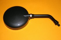 Showroom Spiegel ohne Straßenzulassung Carbon Optik M10 rund neu rechts oder links