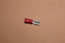 Kabelverbinder Flachsteckhülse rot 4,8mm Dresselhaus