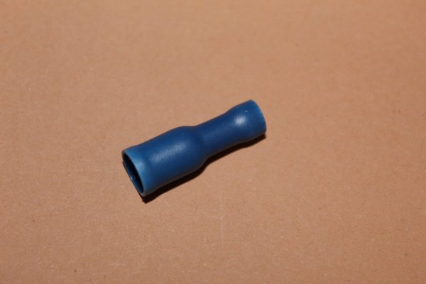 Kabelverbinder Rundstecker weiblich Steckhülse blau 5 mm Dresselhaus