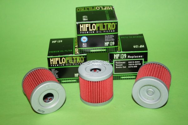 3x HF139 HiFloFiltro Ölfilter im Sparpaket