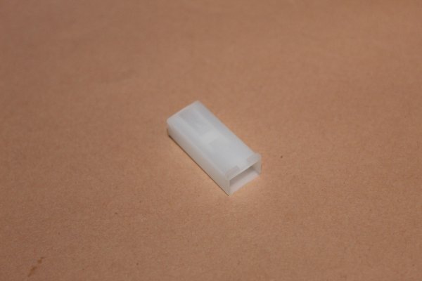 Gehäuse männlich 1-polig weiß Hella für 6,3mm Stecker