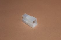 Gehäuse weiblich 3-polig weiß Hella für 6,3mm Stecker