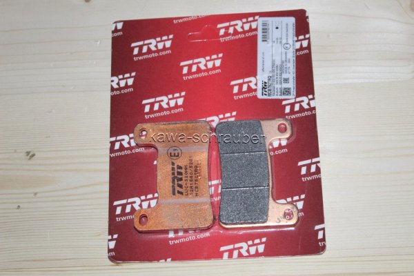 MCB752TRQ Sinter Rennsport Bremsbeläge Suzuki GSX-R 1000 GSXR1000 K4-K6 Bj. 2004-2006