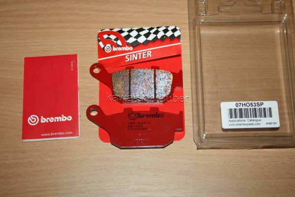 Brembo Sinter Bremsbeläge hinten Suzuki SVF650 Gladius