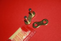 RK GB520MXZ5 Vollnietschloß Nietschloß Nietschloss Vollniete gold 520MXZ5