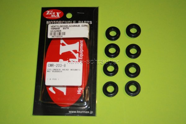 8x Gummi Schraube Ventildeckeldichtung Yamaha WR250F
