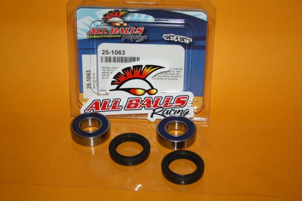 All Balls Radlager Satz Radlagersatz vorne KTM SX360 SX380 SX440 SX620 Baujahre beachten