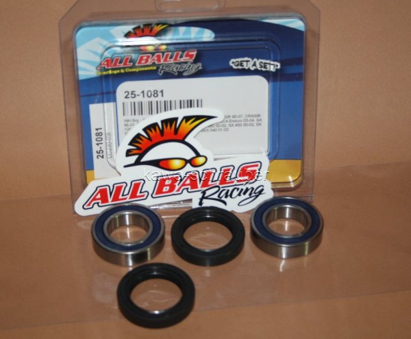 All Balls Radlager Satz Radlagersatz vorne Honda CRF250L CRF250R CRF450 CRF450R Baujahre beachten