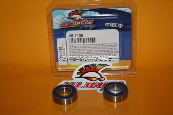All Balls Radlager Satz Radlagersatz vorne Suzuki RM125 RM250 Baujahre beachten