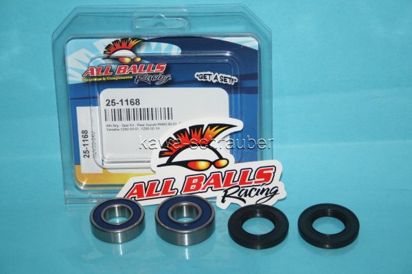 All Balls Radlager Satz Radlagersatz vorne Yamaha YZ85 Bj. 2002-2019