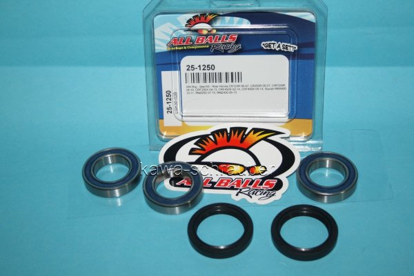 All Balls Radlager Satz Radlagersatz hinten Honda CR125 CR250R CRF250 CRF450 Baujahre beachten