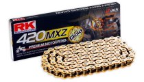 RK chain Antriebskette Kette GB420MXZ offroad Motorradkette bis 150ccm Hubraum Farbe gold