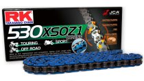 RK chain Kette 530XSOZ1 530XSO X-Ring Motorradkette Farbe blau