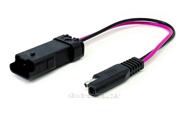 BAAS BA6 Adapter von Ducati DDA EURO4 auf Multiconnector Systemstecker Ledeadapter