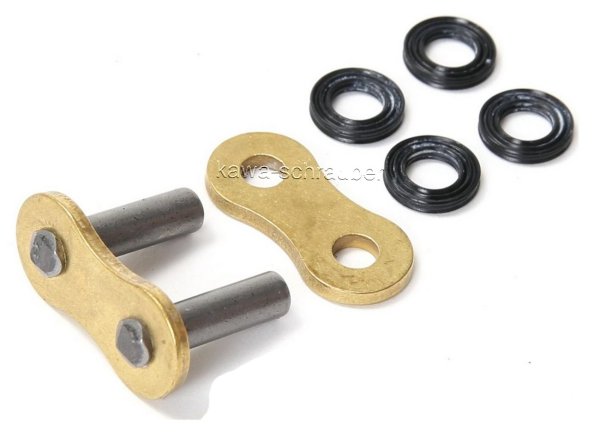 RK GB525ZXW Vollnietschloß Nietschloß Nietschloss Vollniete Farbe gold