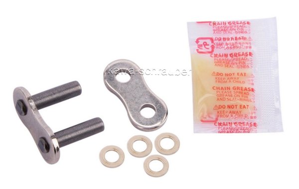 RK 530UWV Vollnietschloß Nietschloß Nietschloss Vollniete Farbe silber