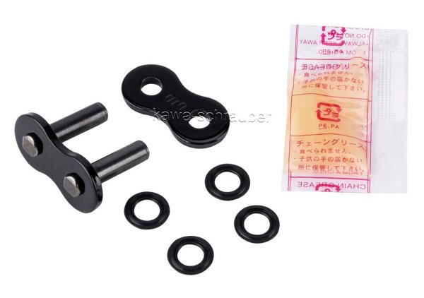 DID Nietschloß Hohlnietschloß 525 ZVM-X schwarz DID525ZVMX-ZJ-BL