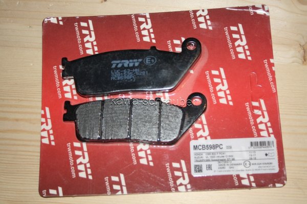 Bremsbeläge performance comfort vorne Honda CB500 Typ PC26