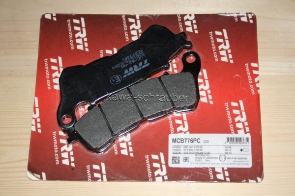 Bremsbeläge vorne performance comfort Honda SH125 i Bj. ab 2009