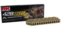 RK chain Antriebskette Kette GB428MXZ1 off road Profi-Motorradkette Farbe gold
