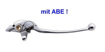 Bremshebel silber mit ABE Kawasaki ER-6N ER6N ER-6F ER6F Bj. 2009-2016