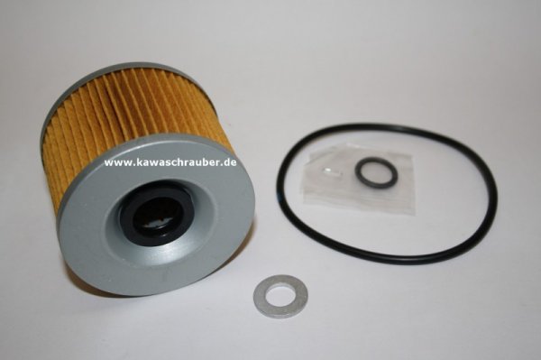 Ölfilter Kawasaki GPZ750 UT GPZ 750 Uni Trak komplett mit Dichtungen