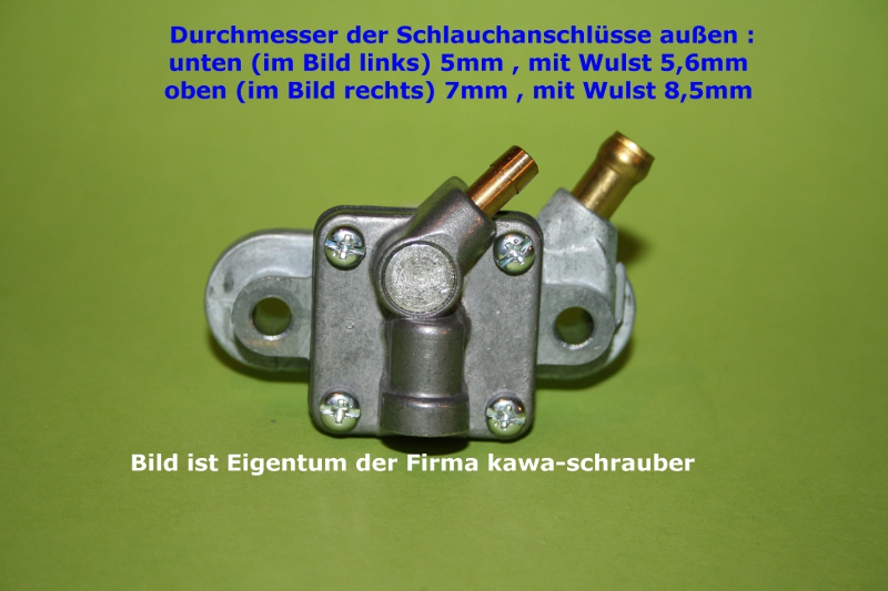 Kraftstoffhahn TOURMAX FPC-306