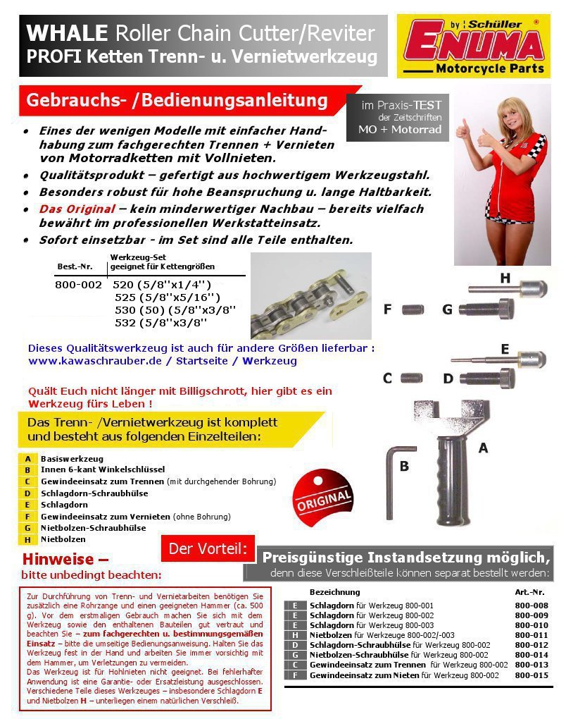 copyright by www.kawaschrauber.de / ENUMA