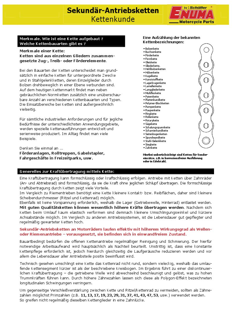 Kettenkunde 1 www.kawaschrauber.de