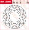 150/132/298 MST433RAC Bremsscheibe von TRW mit ABE