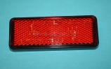 Reflektor rot mit Haltenase 91,5 x 36 mm E-geprft zum Schrauben